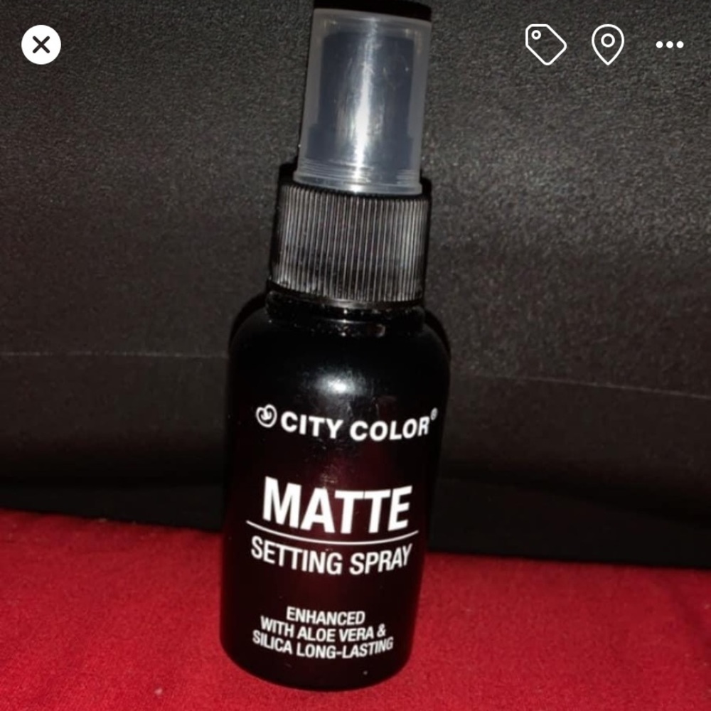 Setting spray